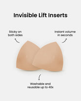 Double-Sided Adhesive Invisible Lift Inserts